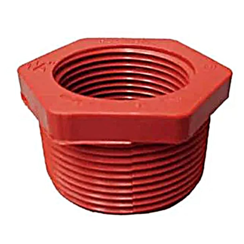 REDUCCION BUSHING POLIPROPILENO ROSCADO 025X013MM 1X1/2" MARRON POLIMEX