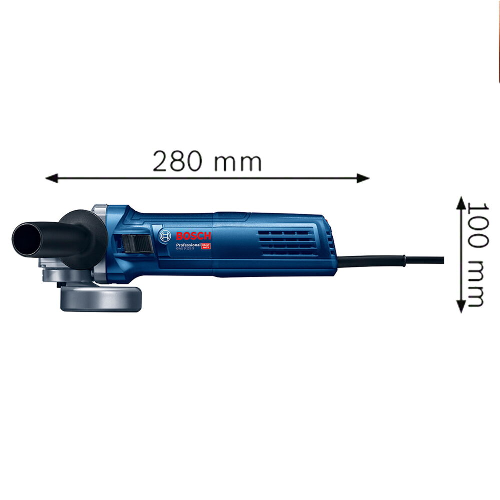 MINIAMOLADORA ANGULAR 41/2 900W 11,000RPM GWS 9-125  BOSCH