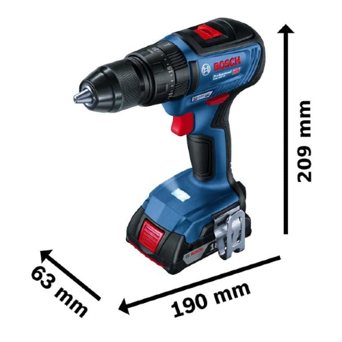 ROTOMARTILLO INALAMBRICO 1/2"  2 LI GSB 18V-50  BOSCH