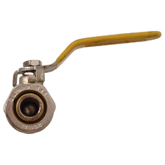 VALVULA DE PASO PE-AL-PE GAS 20X20MM 1/2X1/2"