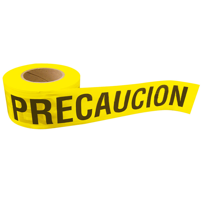 CINTA PARA BARRICADA PRECAUCION ANCHO 3" DE 100 M SURTEK