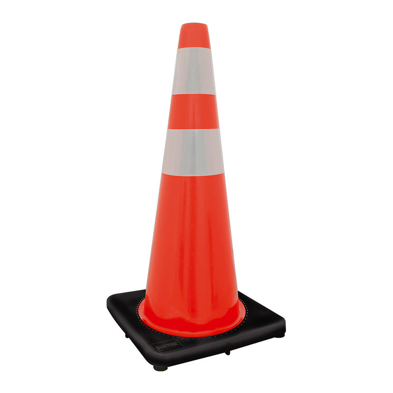 CONO DE PRECAUCION CON BANDA REFLEJANTE  70 CM SURTEK