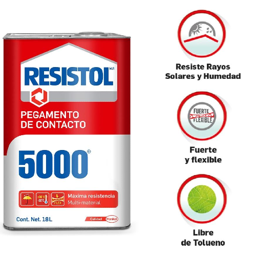 RESISTOL 5000 DE CONTACTO CUBETA 18Lt HENKEL