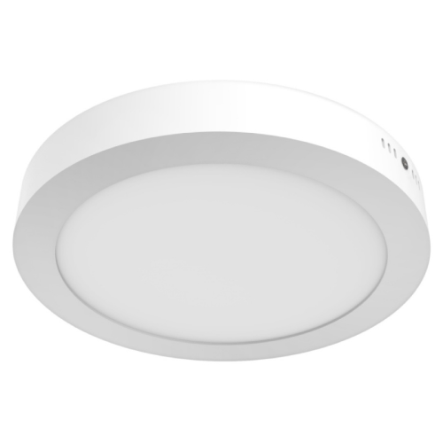LUMINARIO REDONDO SOBREPONER TECHO LED 18W 100-240V 3000K 1200LM 15000H ANKAA III BLANCO TECNOLITE