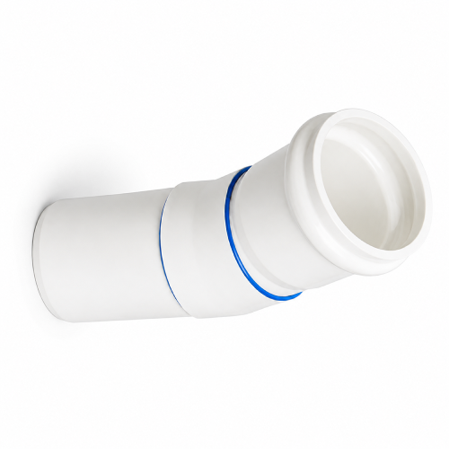 CODO CAMPANA PVC HIDRAULICO 22° 075MM 3