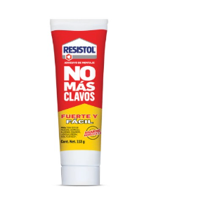 RESISTOL NO MAS CLAVOS FUERTE Y FACIL TUBO 227GRS HENKEL