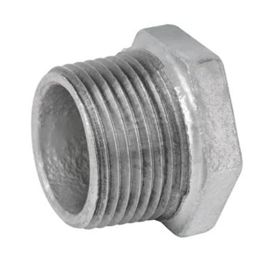 REDUCCION BUSHING GALVANIZADA 150LBS 100X075MM 4X3"