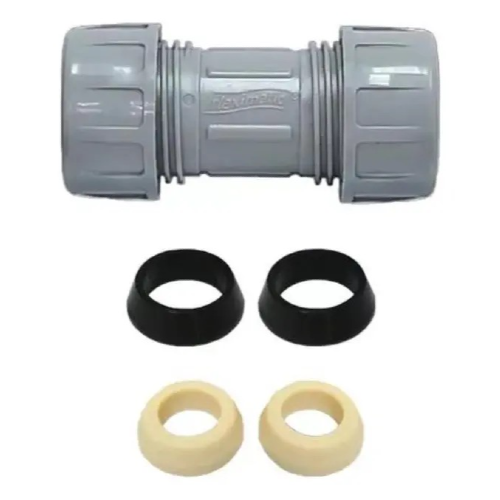 NIPLE COPLE DE REPARACION PARA TUBO GALVANIZADO, CPVC, PVC Y COBRE 019MM 3/4" FLEXIMATIC