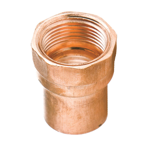 CONECTOR COBRE ROSCA INTERIOR 019MM 3/4"