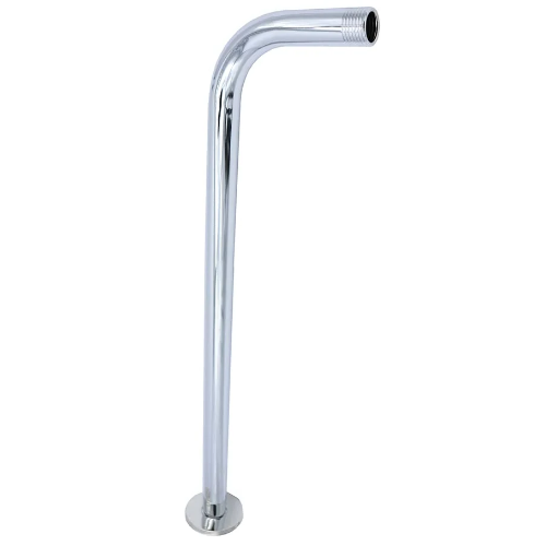 BRAZO PARA REGADERA ACERO INOXIDABLE 40CM CON CHAPETON MEER CNX