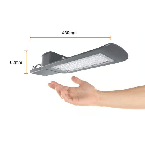 LUMINARIO SUBURBANO LED 60W 100-240V 6500K 6000LM 50000H CON FOTOCELDA INDUS II  SATINADO TECNOLITE