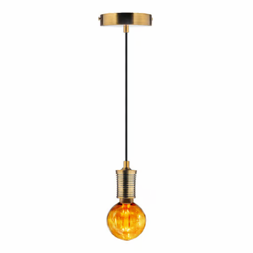 SOCKET COLGANTE E27 8.5W 100-240V 60SOCK112MVE27O ORO TECNOLITE