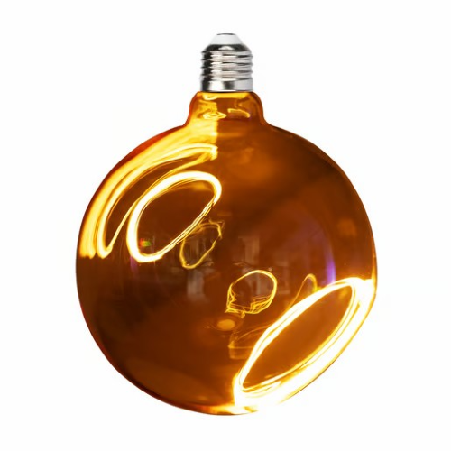 FOCO GLOBO VINTAGE LED 6W E27 127V IP20 G150 2200K 350LM 15000H TRANSPARENTE TECNOLITE