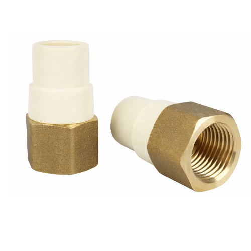 ADAPTADOR HEMBRA CPVC CEMENTAR 038MM 11/2" CUERDA BRONCE BEIGE GENERICO