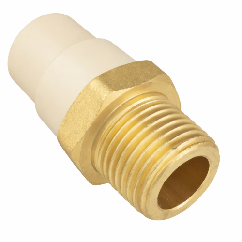 ADAPTADOR MACHO CPVC CEMENTAR 025MM 1" CUERDA BRONCE BEIGE GENERICO