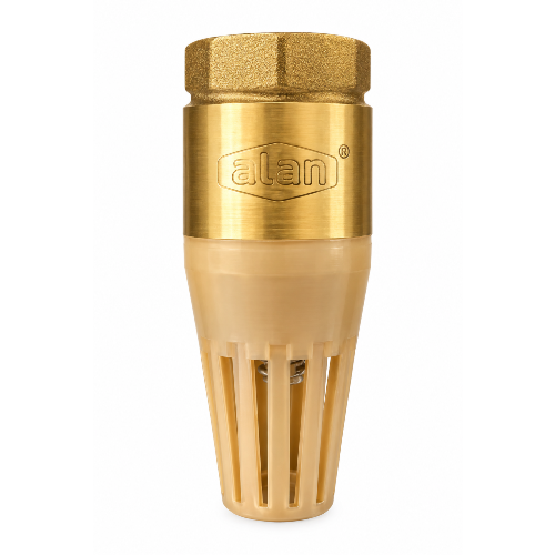 VALVULA PICHANCHA CANASTILLA PLASTICA 019MM 3/4" ALAN