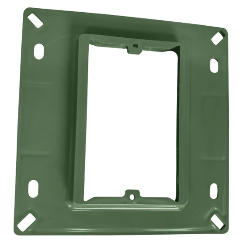 SOBRETAPA CUADRADA PVC CONDUIT 019MM 3/4" VERDE