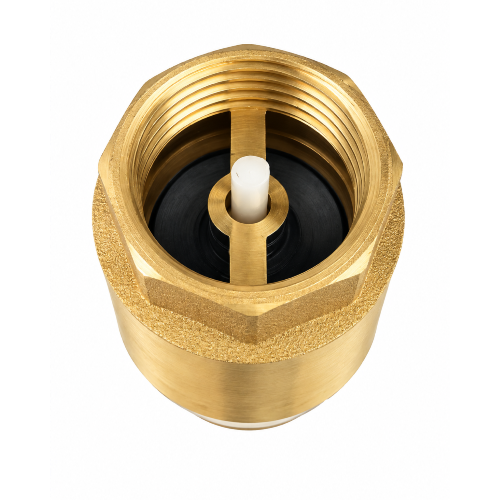 VALVULA PICHANCHA CUERPO LATON Y CANASTILLA DE ACERO INOXIDABLE 025MM 1" ALAN