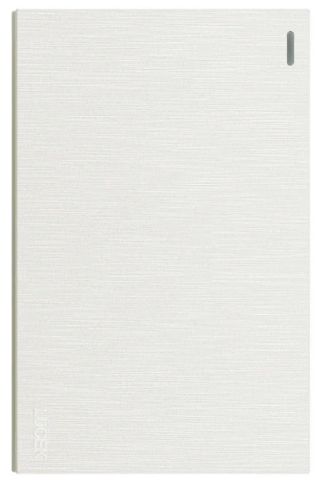 PLACA PLANA 1 APAGADOR SENCILLO 3V BLANCO FLAT LUCEK