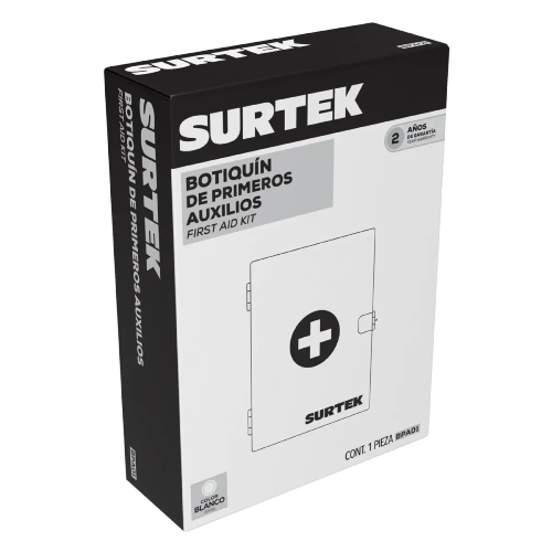 BOTIQUIN PRIMEROS AUXILIOS 21X7X30 CM SURTEK