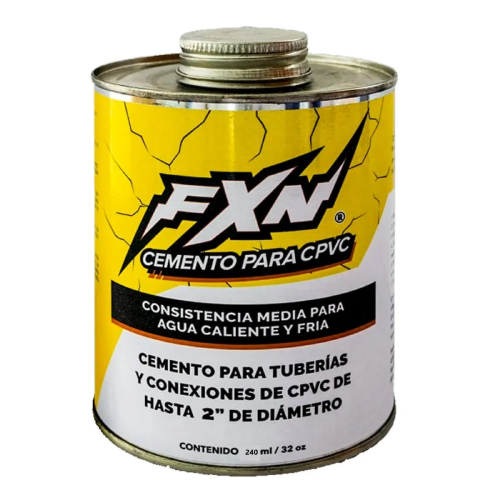 PEGAMENTO CPVC 240ML 08Oz AMARILLO FXN
