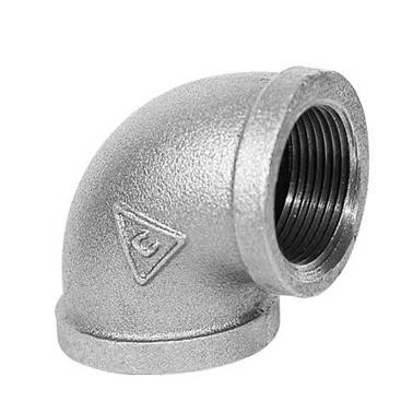 CODO GALVANIZADO 150LBS 90° 013MM 1/2"