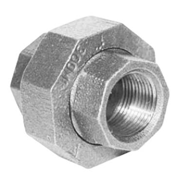 TUERCA UNION GALVANIZADA 150LBS 063MM 21/2"