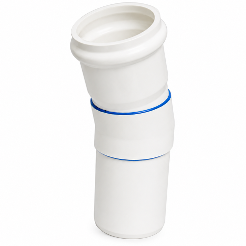 CODO CAMPANA PVC HIDRAULICO 22° 075MM 3