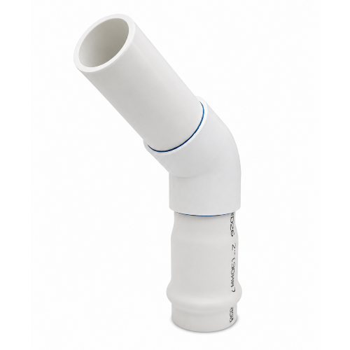 CODO CAMPANA PVC HIDRAULICO 45° 063MM 21/2"