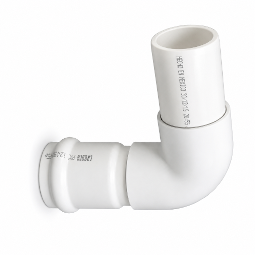 CODO CAMPANA PVC HIDRAULICO 90° 075MM 3