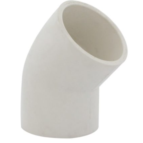 CODO PVC HIDRAULICO CEMENTAR C-40 45° 019MM 3/4" BLANCO