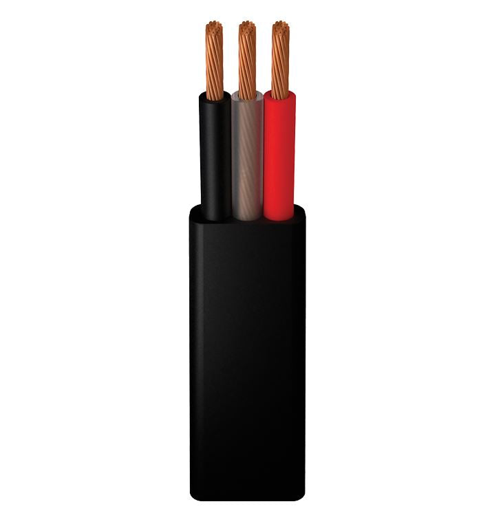 CABLE PLANO SUMERGIBLE BOMBA CAL.3X12 1000V 100M NEGRO ARGOS — Tubos y ...