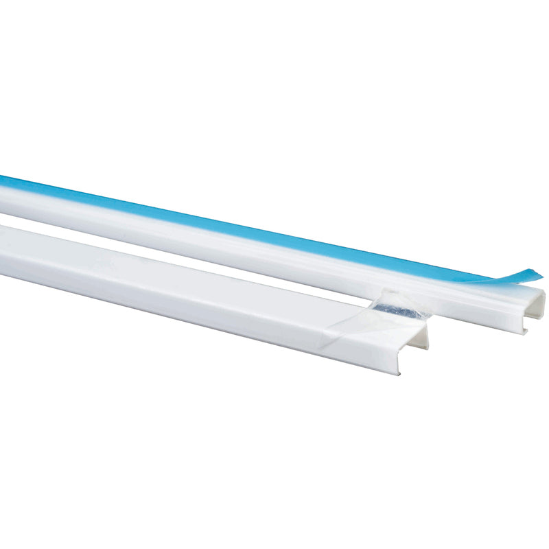 CANALETA PVC BLANCA 10X20X2000MM 1V AUTOADHERIBLE SLIMTEC