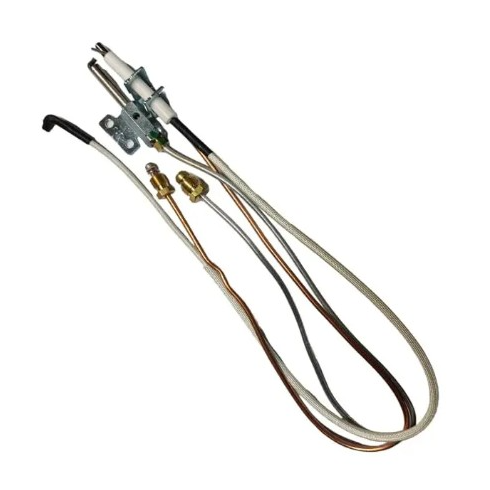 PILOTO CON TERMOPAR CON BUJIA PARA MODULO DE ENCENDIDO GAS LP CALOREX