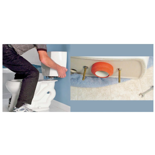 EMPAQUE ESPONJOSO ACOPLADOR PARA TAZA Y TANQUE NEGRO 3" CATO FAMA