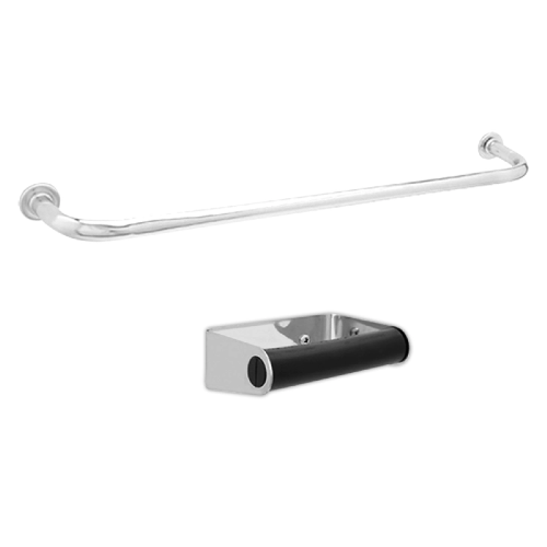 ACCESORIO BAÑO 5 PZAS CROMO DICA