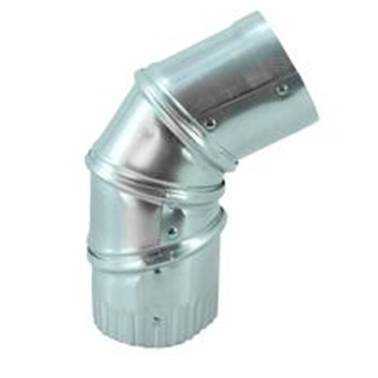 CODO 90° PARA DUCTO DE ALUMINIO 6" MIBER