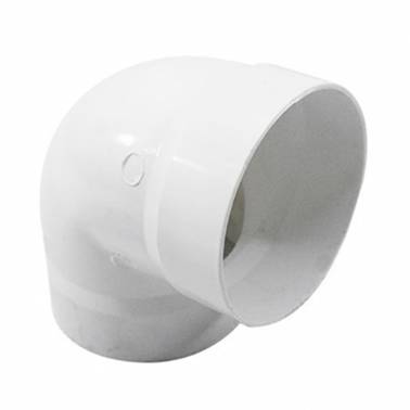 CODO PVC SANITARIO CEMENTAR 90° 100MM 4" BLANCO