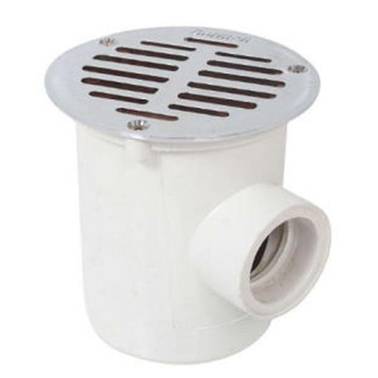 CESPOL BOTE PVC SANITARIO CEMENTAR 100MM 4"  CON 1 SALIDA 051MM 2" BLANCO