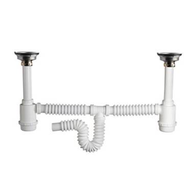 DESAGUE FLEXIBLE DOBLE TRAMPA FLEXIMATIC