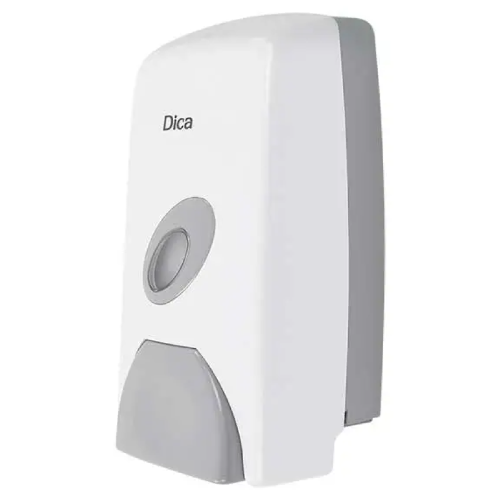 DOSIFICADOR DE JABON LIQUIDO BLANCO/GRIS ABS DICA — Tubos y Conexiones
