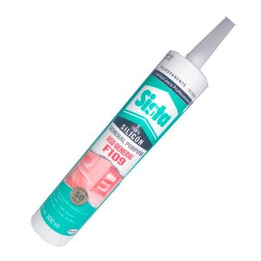 SILICON F109 USO GENERAL BLANCO 300ML SISTA HENKEL
