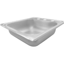 FREGADERO EB EMPOTRAR 1 TARJA 49X47 CMS CAL.24