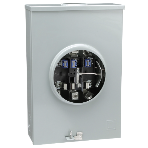 BASE MEDIDOR TRIFASICO 7 TERMINALES 200A 4H 600V SQUARE-D