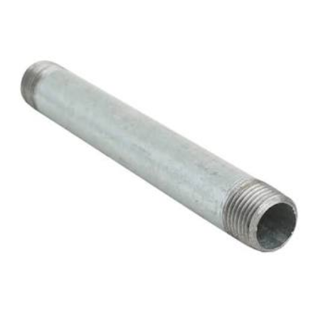 NIPLE GALVANIZADO 150LBS 063X100MM 21/2X4"