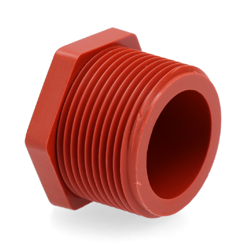 TAPON MACHO POLIPROPILENO ROSCADO 051MM 2" MARRON POLIMEX