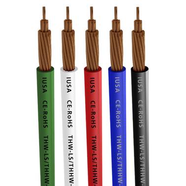 CABLE THW CAL.08 100M BLANCO IUSA