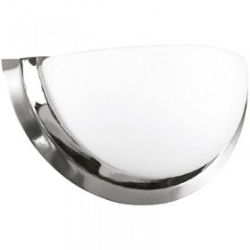 LUMINARIO SOBREPONER PARED E27 100-240V  FRANCFORT SATIN-OPAL TECNOLITE