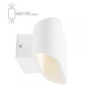 LUMINARIO SOBREPONER PARED LED 7W 100-240V 3000K 450LM 25000H FUJIAN BLANCO TECNOLITE