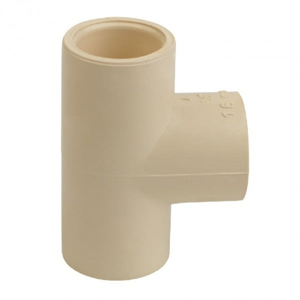 TEE CPVC CEMENTAR 025MM 1" BEIGE GENERICO